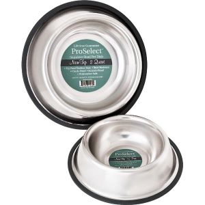 No-Tip Non-Skid Stainless Steel Bowl 16 oz